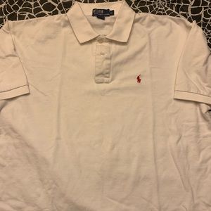 White/Red Polo Ralph Lauren XL